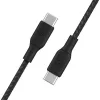 USB-kaabel Belkin CAB014bt3MBK 3m USB C Must USB 2.0
