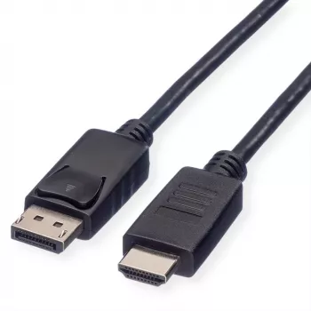 ROTRONIC-SECOMP Roline Green - Adapterkabel - DisplayPort männlich eingerastet zu HDMI männlich