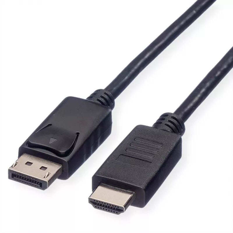ROTRONIC-SECOMP Roline Green - Adapterkabel - DisplayPort männlich eingerastet zu HDMI männlich