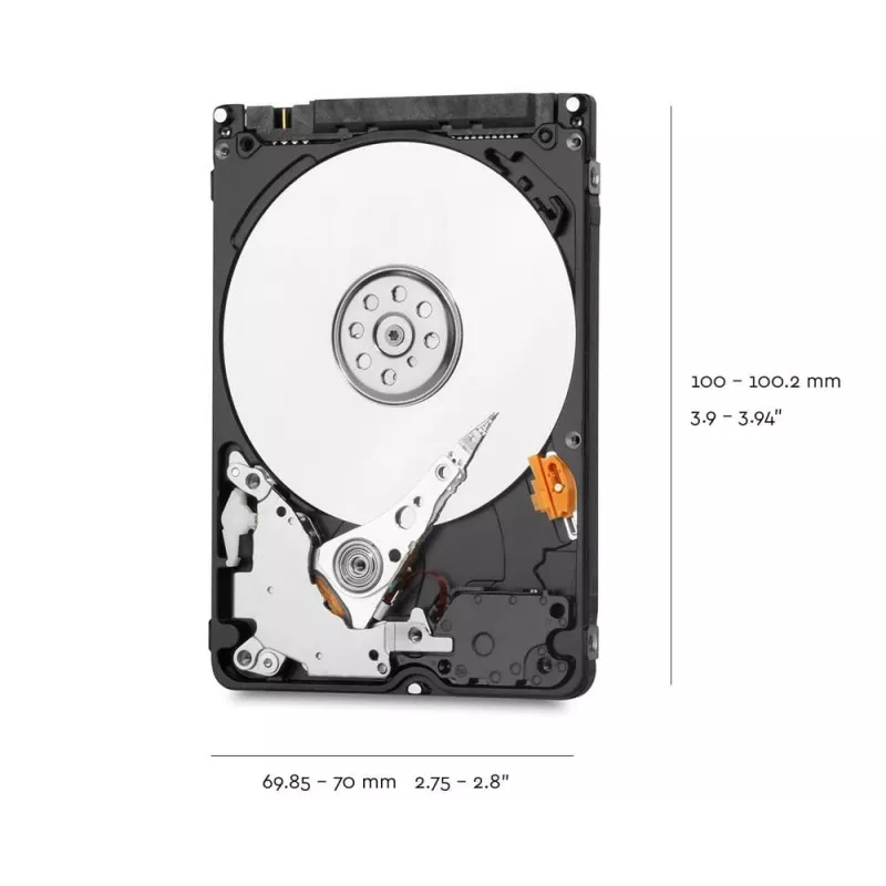 HDD Western Digital 2 TB 2,5-tolline Serial ATA III WD20SPZX