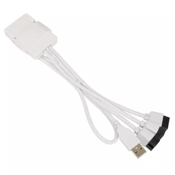 USB-jaotur Lian Li PW-U2TPAW, isane A-tüüp, 1 - 3 IDC 9 pin