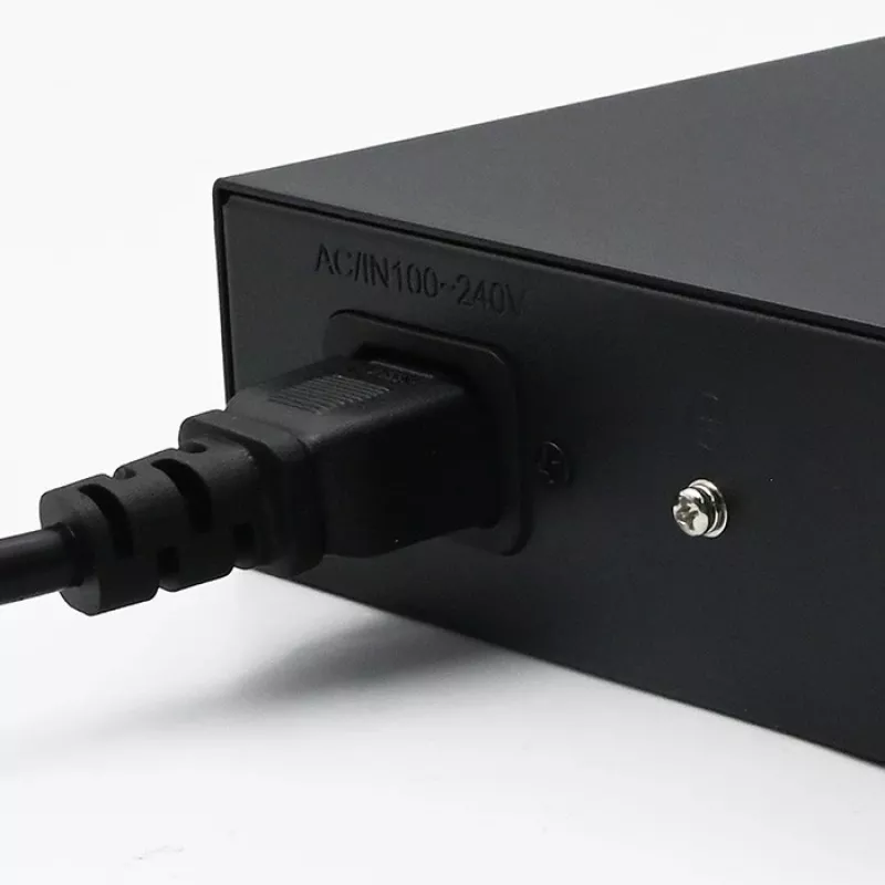 Võrgulüliti QOLTEC 52292 — Gigabit Ethernet PoE, 16x RJ45, 2x RJ45 uplink, 2x SFP