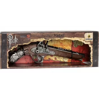 Metal Pirate Pistol Gonher mudel 239863 - metallist mängupüstol