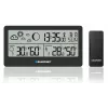 Ilmajaam BLAUPUNKT WS20BK — sise-/välistemperatuuri ja -niiskuse kuvamine, must, 1 sensor, LCD, patareitoide