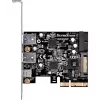 SilverStone ECU05 - USB-adapter - PCIe 2,0 x2 madalprofiil - USB 3,1 Type C x 1 + USB3.0 x 2 + USB3.0 (sisemine) x 2 (SST-ECU05)