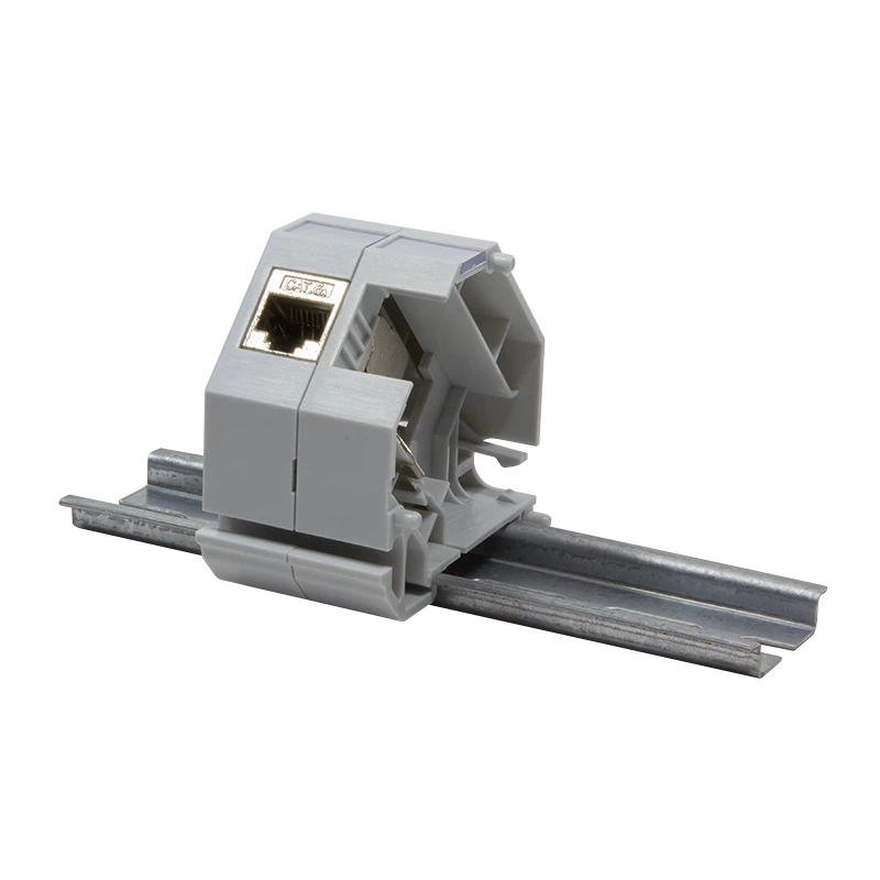 Logilink | DIN-liistu adapter 1x RJ45 võtmemoodulile | MP0053