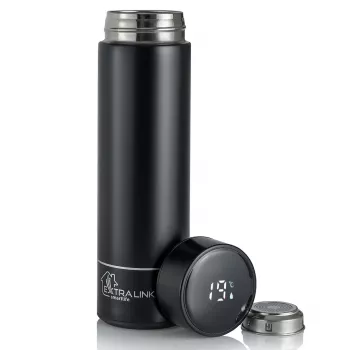 Extralink Smart Travel Mug Must, termotass LED-ekraaniga