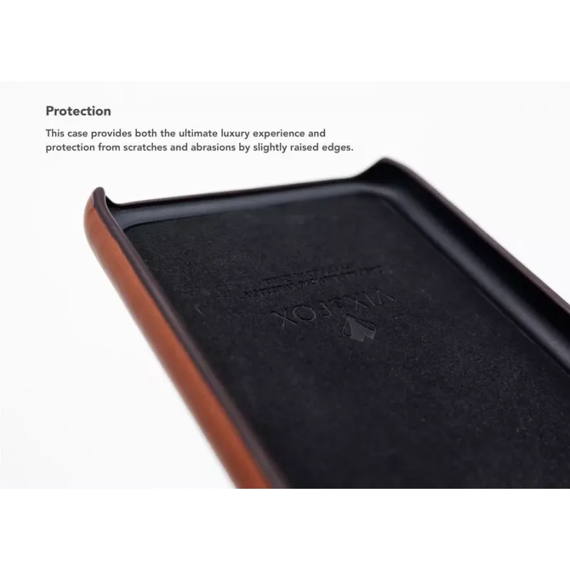 Kaardipesaga tagakest VixFox Samsung S9-le — karamellpruun, tagakaas kaarditaskuga