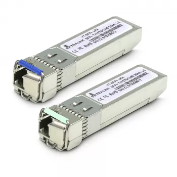 Extralink SFP+ 10G SFP+ WDM-moodul 10Gbps 1270/1330nm single mode 20km LC DOM paar