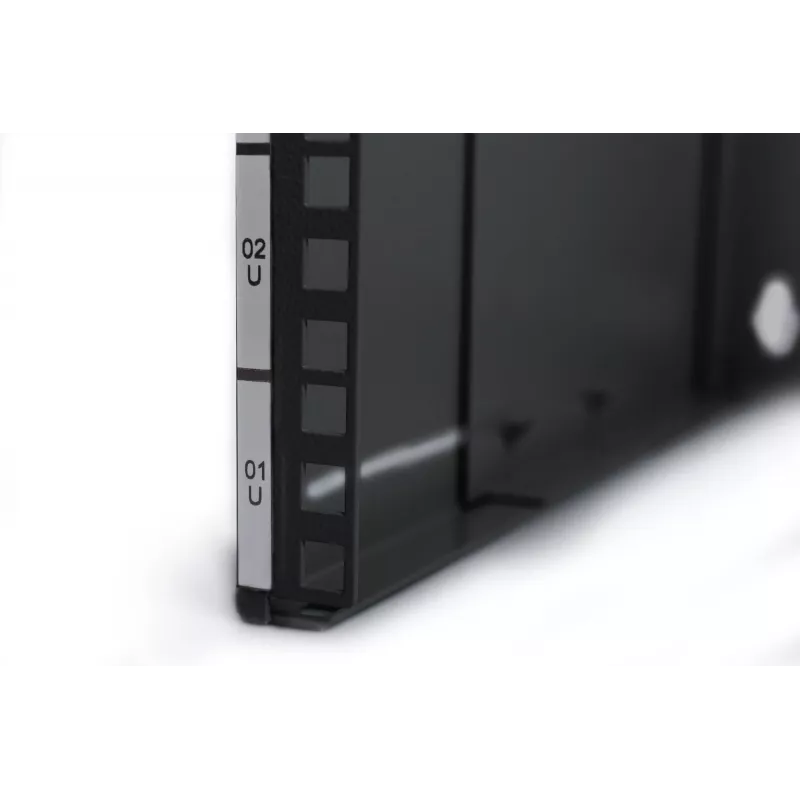 Seinale paigaldatav riiul Digitus DN-19 PB-4U-SW