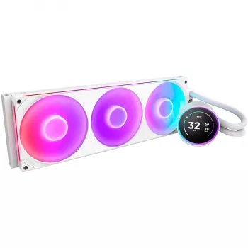 Kraken Elite 420 RGB 420 mm, vedelikjahutus, valge