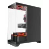 TACENS Mars Gaming MCPRISMA Midi Tower PC korpus, must, karastatud klaas, toetab ATX/Micro-ATX/Mini-ITX, 2x3,5-tollised + 2x2,5-tollised sahtlid