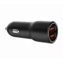 Autos mobiilseadme laadija Gembird TA-UC-A2QC36-CAR-01, 36 W, 12–24V, sigaretisüütaja pesa, must