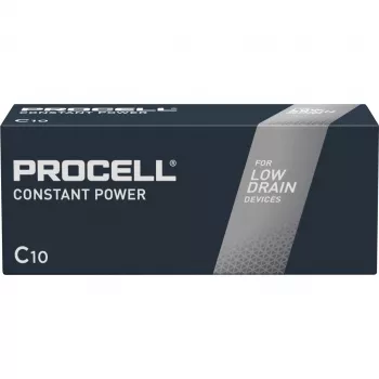 C patarei Duracell Procell MX 1400 (suurus C), pakis 10 tk