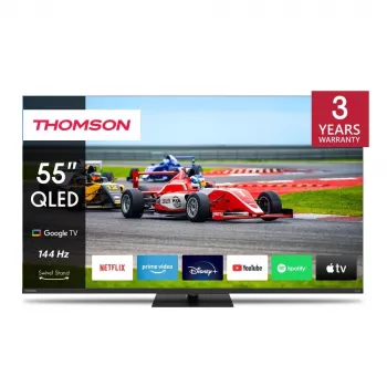 Thomson Q70 seeria 55QG7C14 teler 139,7 cm (55 inch) 4K Ultra HD Smart TV Wi-Fi must 350 cd/m²