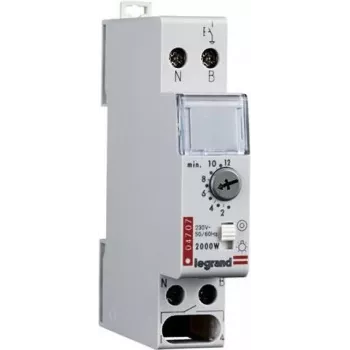 Trepi valgustuse taimer Legrand Rex 800 Plus 04707 reguleeritav 2–10 min