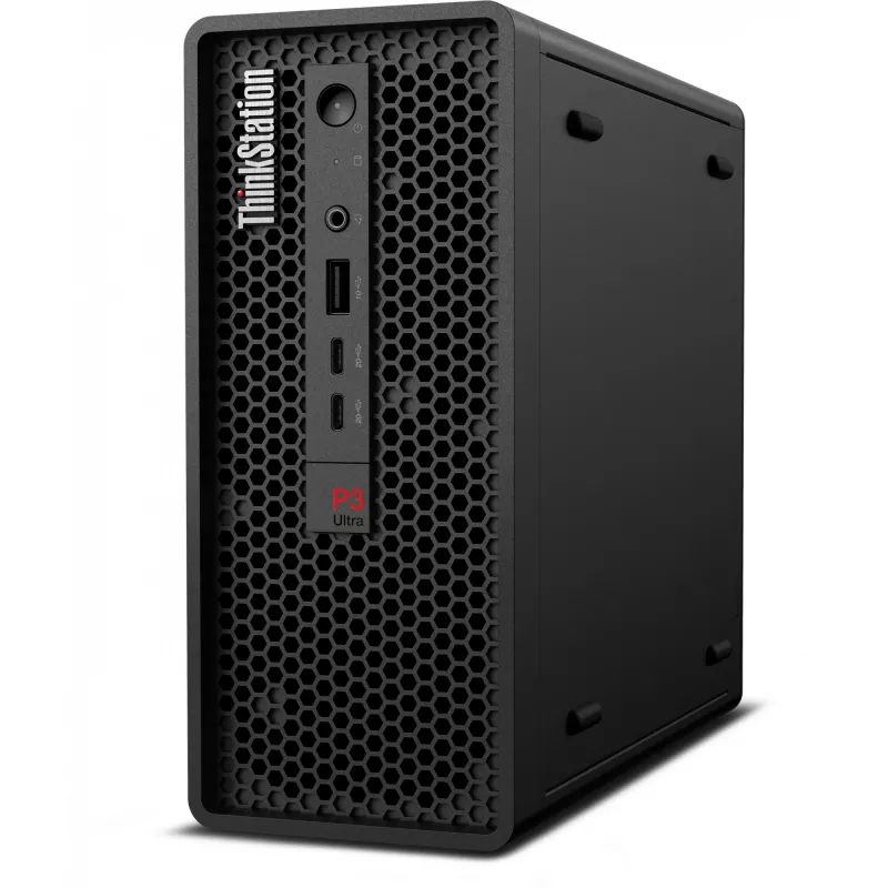 Lenovo ThinkStation P3 Ultra SFF Gen 2 Intel Core Ultra 7 265 32 GB DDR5-SDRAM 512 GB SSD Windows 11 Pro tööjaam Must