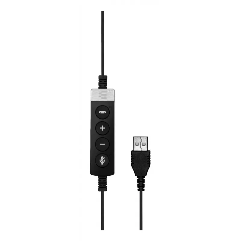 EPOS IMPACT SC 230 USB MS II Mono USB-A Peakomplekt Juhtmega Kõne Juhtimine Microsoft Sertifitseeritud (1000578)