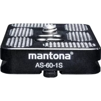 Walimex Mantona kiirkinnitusplaat Arca Swiss, 60 mm must (1021462)