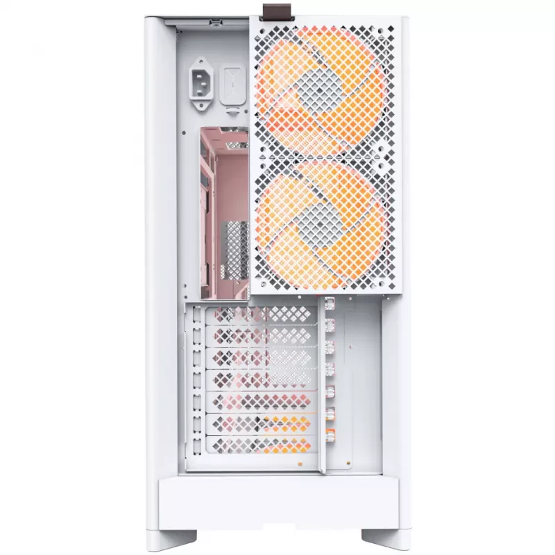 PC korpus Montech HS01 PRO Midi Tower Valge