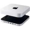 Satechi USB-C alumiiniumist alus ja jaotur Apple Mac mini jaoks (hõbedane)