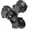 RAM Mounts Twist-Lock kolmekordne vaakumkinnitus alus 3,81 cm must