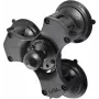RAM Mounts Twist-Lock kolmekordne vaakumkinnitus alus 3,81 cm must