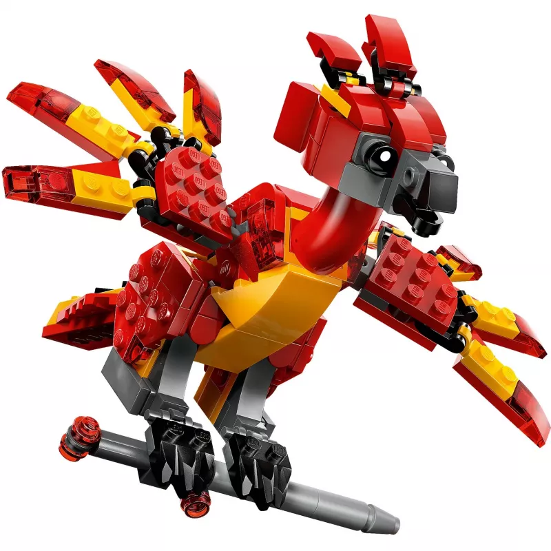 LEGO ehitatav Fawkes — Dumbledore'i fööniksi mudel 76448, 299 detaili, 160 mm kõrge, vanusele 8+