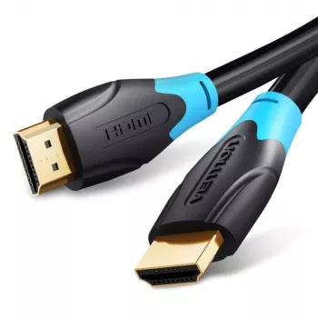 HDMI-kaabel Vention AACBN 15 m, HDMI tüüp A isane - HDMI tüüp A isane, HDMI 2.0, 18 Gbit/s, ARC, kullatud kontaktid, must