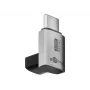 Goobay USB-C adapter vertikaalne 90° pööratud USB4 - -Pistik> (74444)