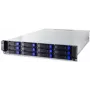 Fantec SRC-2612X07 2HE 680MM SRC-2612X07, 12x 8.89 cm (3.5 inch ) , 3x SFF-8087, 5x 4-pin Molex, USB 2.0, 2HE,19 inch , 430x680x88 mm (2163)