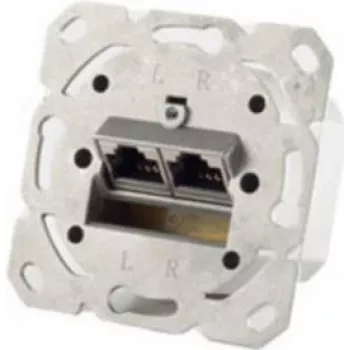 RJ-45 pistikupesa ShiverPeaks BS74280 — Kategooria 6a, Metalliline