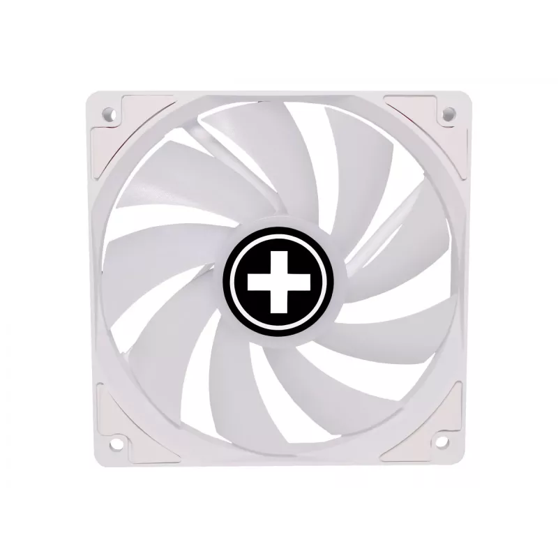 120 mm korpuseventilaator XILENCE Performance A+ XF064 vedelikdünaamilise laagriga, 500–1500 RPM, valge