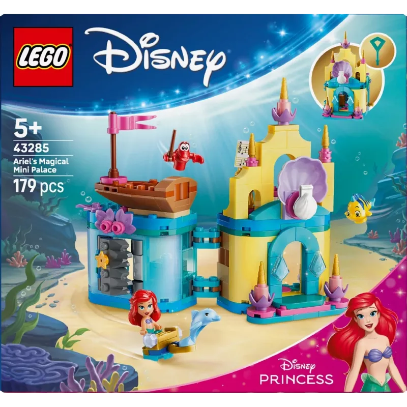 Klotsid Disney 43285 Arieli maagiline minipalee