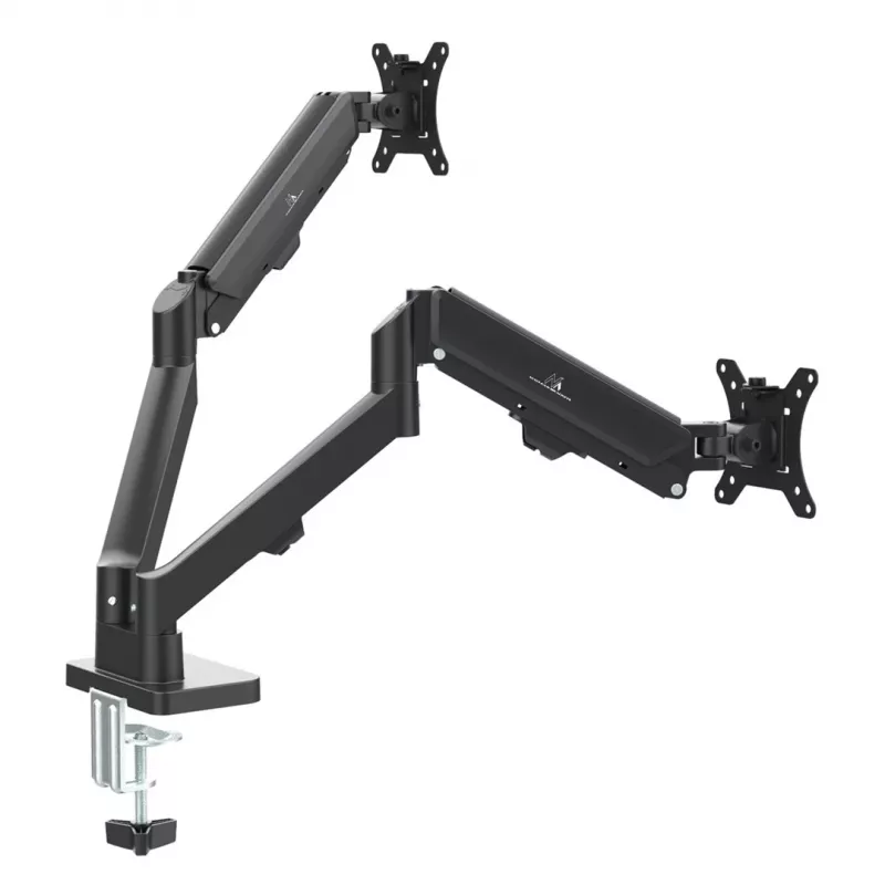 Maclean 2 monitor mount, gas spring, 17-32, 2-10kg, Must, MC-134