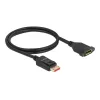 DisplayPorti pikenduskaabel paneelikinnitusega DeLOCK 87095 8K 60 Hz 1 m