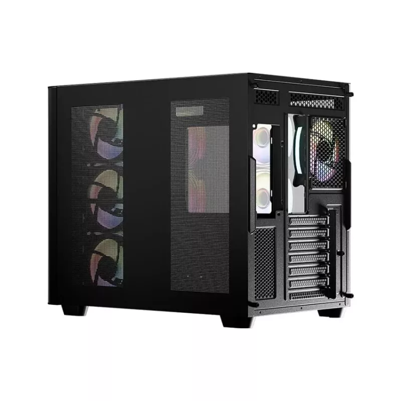 Arvutikorpus LC-Power LC-8001B-ON Midi Tower Must