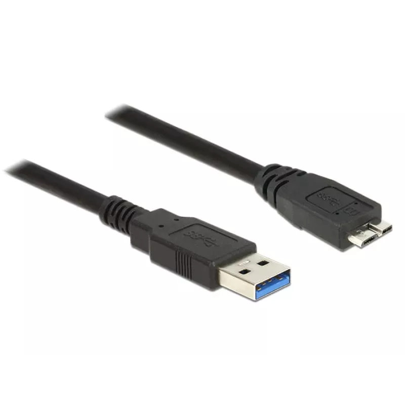 USB-kaabel DeLOCK 85074 USB 3.2 Gen 1 2m USB A Micro-USB B Must