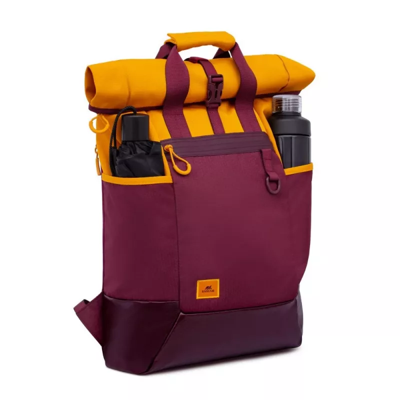 Rivacase Dijon 39.6 cm (15.6) Seljakott oranž, punane