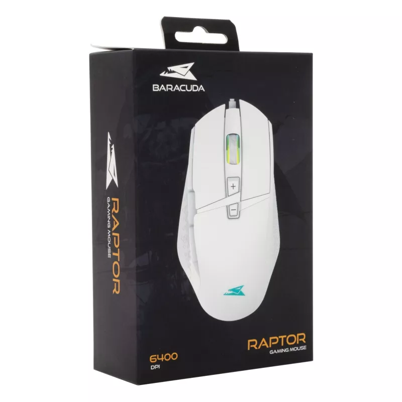 Hiir Baracuda BGM-051 Raptor Valge USB