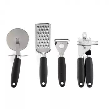 Köögitööriistade komplekt Russell Hobbs Venus Collection 4-osaline Must