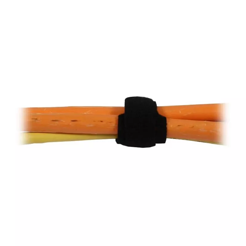 Synergy 21 S215682 - Kabelbinder mit Klettverschluss - Nylon - Polypropylen (PP) - Schwarz - 15 cm - 20 mm - 1 mm