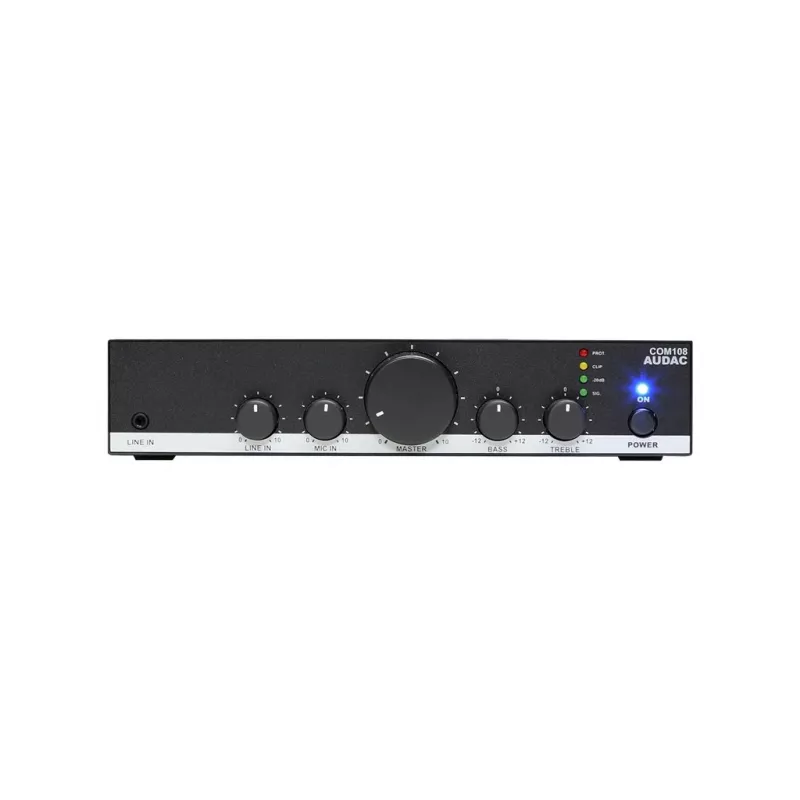 Võimendi avalikuks pöördumiseks Audac AUDAC COM108 80W 100V