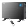 Konvektor-tüüpi elektrikeris NOVEEN CH7100 — 2000 W, 3 võimsustaset, LCD, taimer, puldiga, must