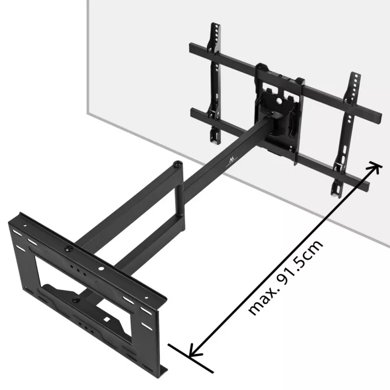 TV-kinnitus MACLEAN MC-985 VESA 600x400 37–80-tollistele teleritele, maksimaalne koormus 45 kg