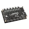 Ventilaatori ja ARGB-kontroller Lamptron LAMP‑RF625B, must — juhtmevaba juhtimine arvutiventilaatoritele ja RGB LED-idele