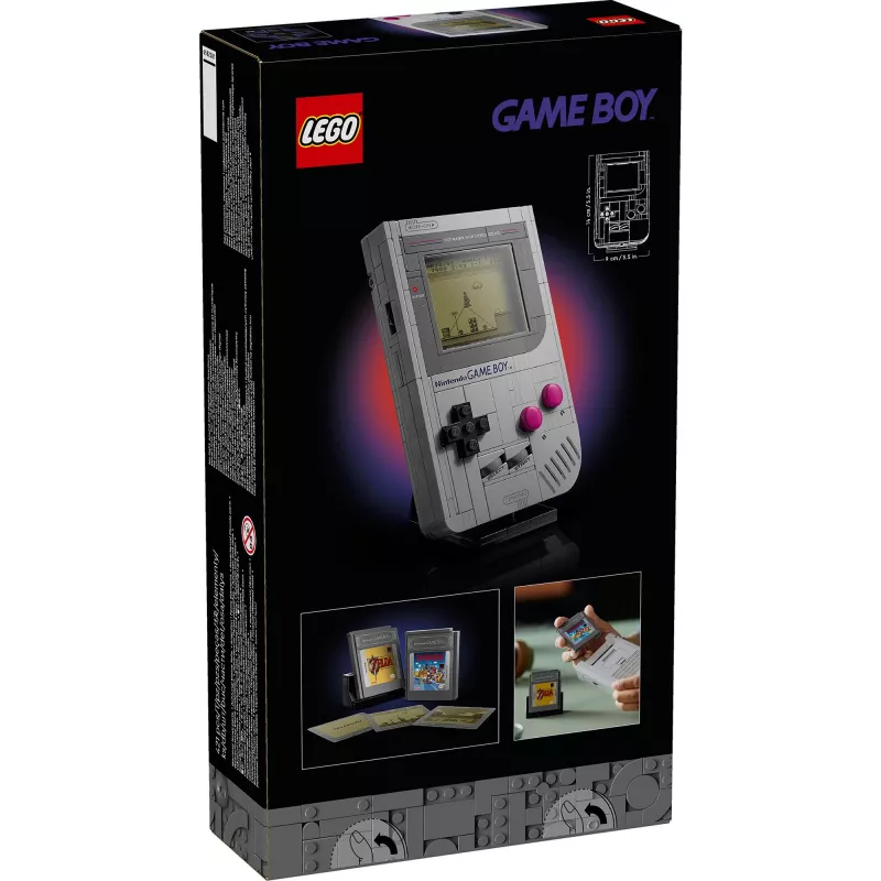 LEGO Retro Disain Ehituskomplekt Game Boy 72046 – detailne mudelikoopia, väljapanekualus