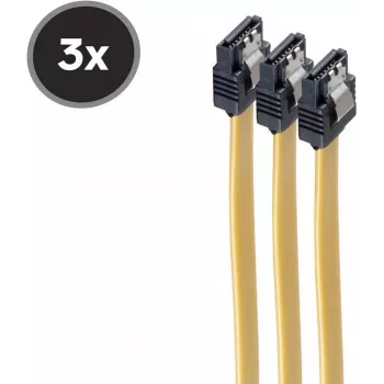 SATA andmekaabel ShiverPeaks BS78246-0.5Y-3 6 Gb/s metallklambriga, 0,5 m