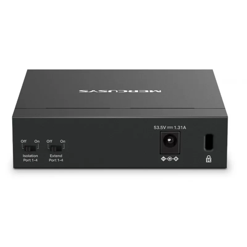 Mercusys 5-pordiline Gigabit lauavõrgulüliti 4 PoE+ pordiga