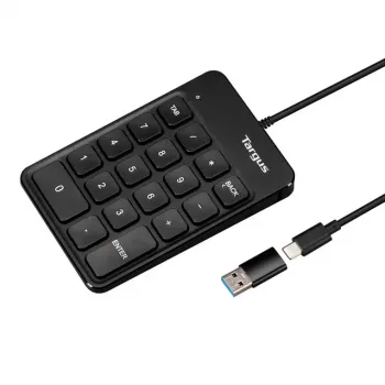 Targus AKP13GL numbriklaviatuur Universaalne USB Must